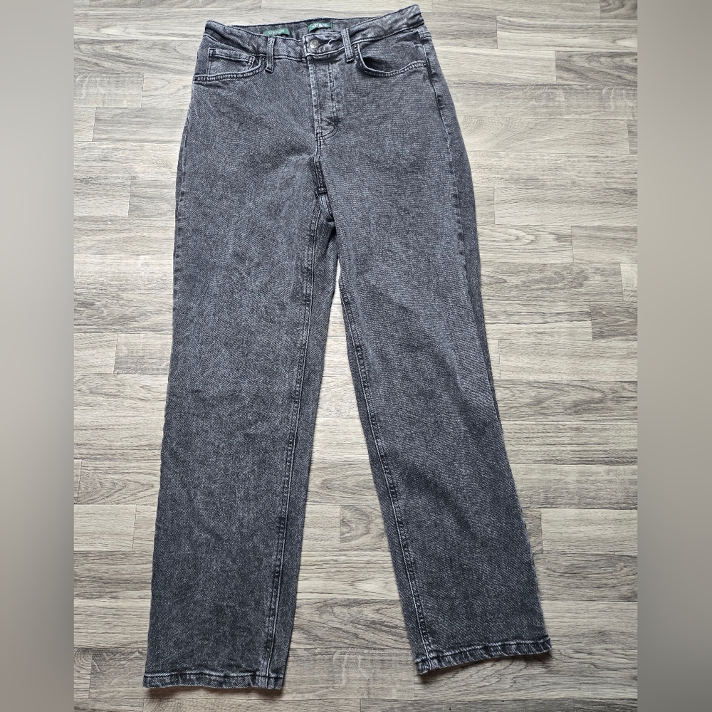 Wild Fable High Rise Black Wash Mom JeansSize: 10(All Approximate Meas